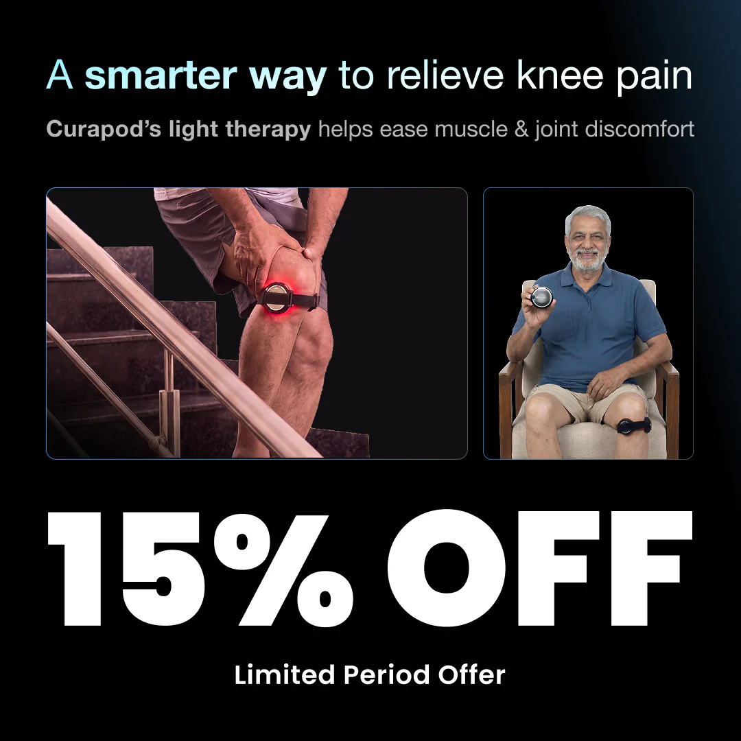 Curapod for Knee Pain | Drug-Free Light Therapy | FDA Registered